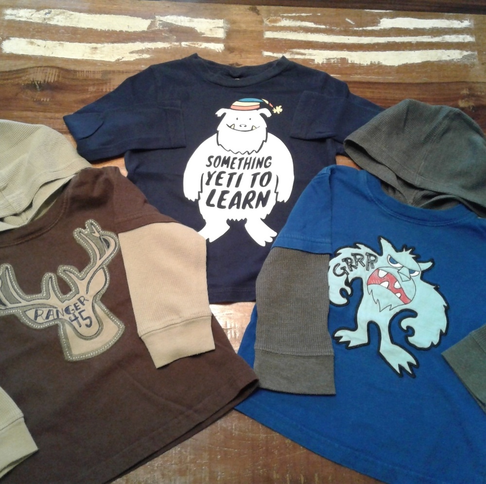 Bundle of 3 Long Sleeve T-shirts